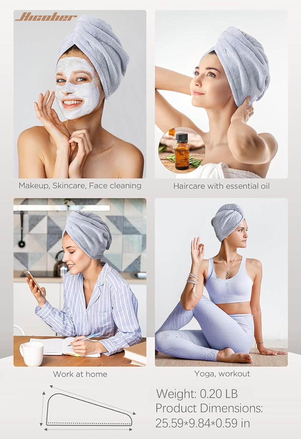 Microfiber Hair Towel