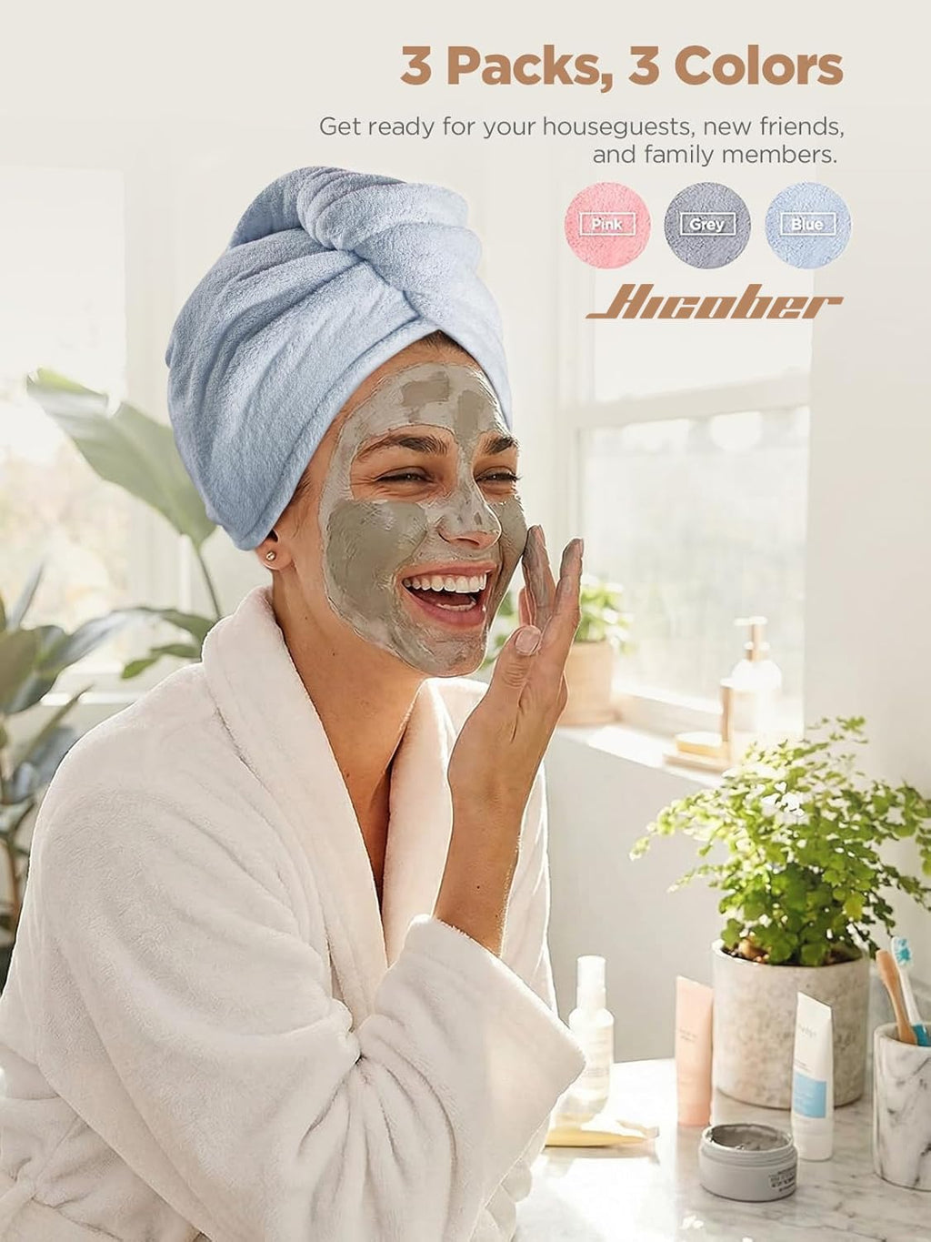 Microfiber Hair Towel