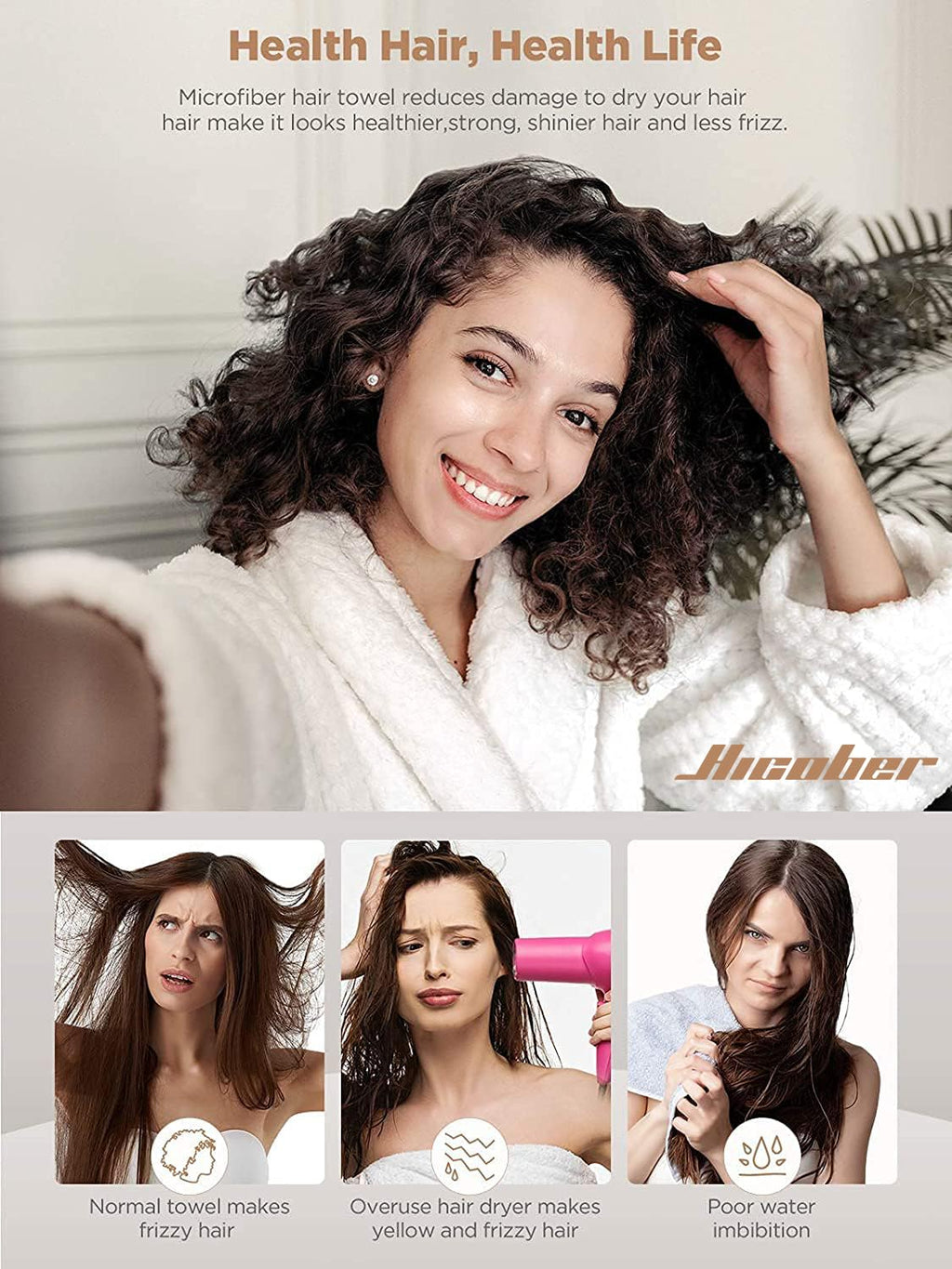 Microfiber Hair Towel