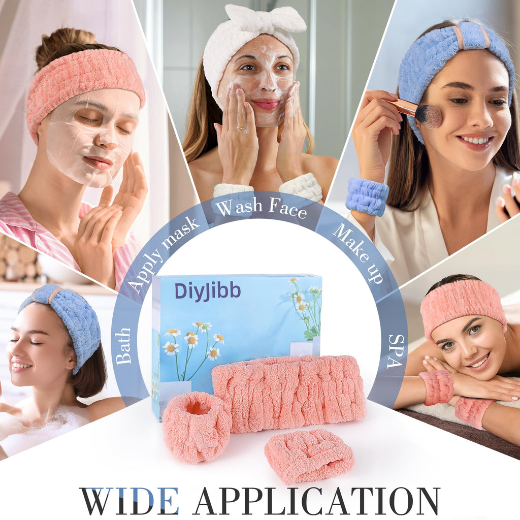 9 Pcs Spa Headband Set