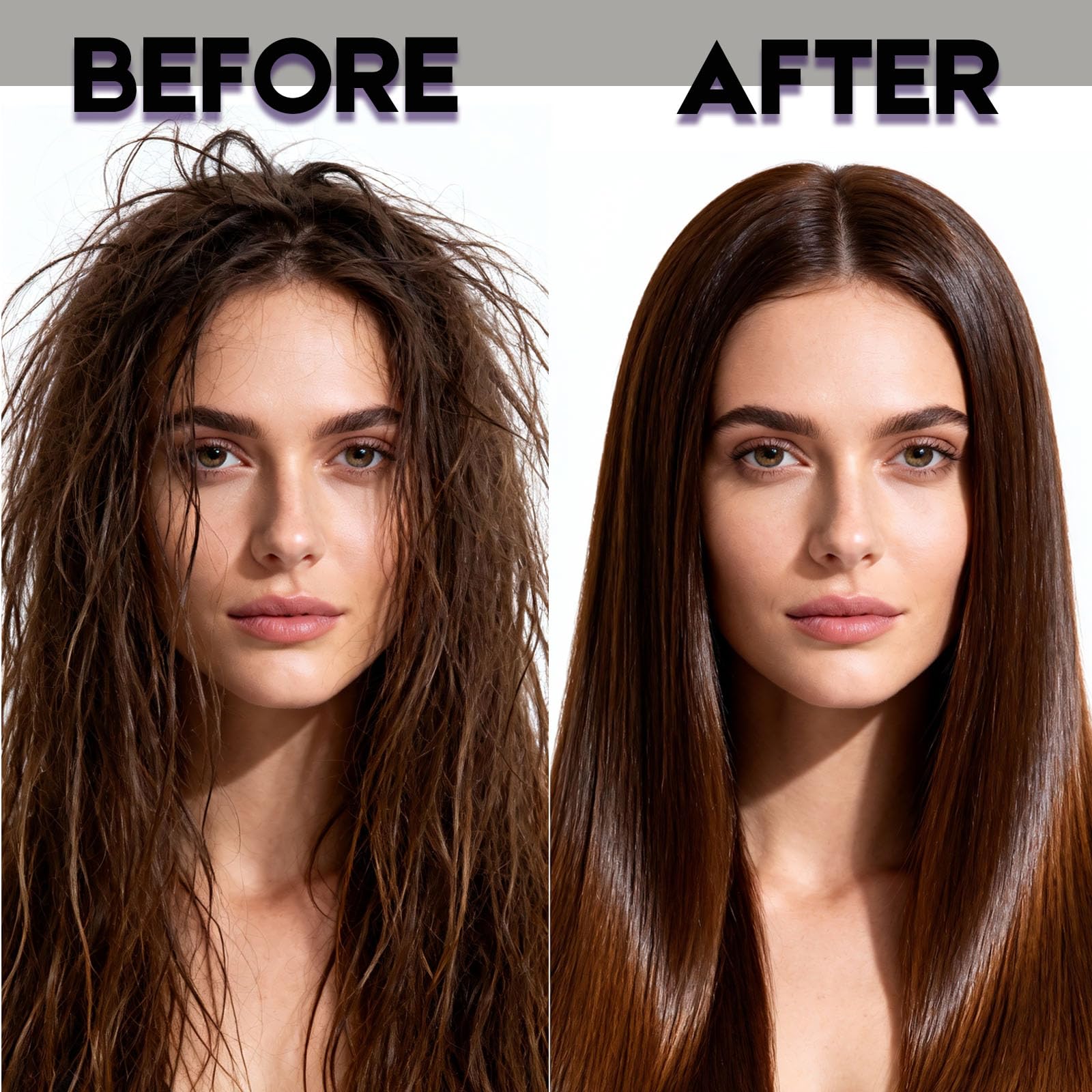 4-in-1 Detangling Brush Set Lightweight