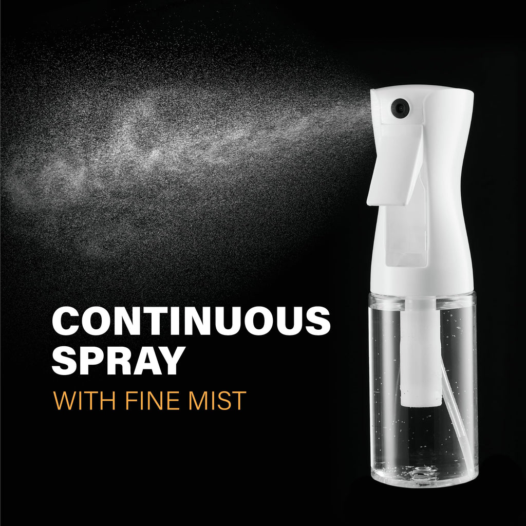 2 Pack Continuous Spray Bottles - Ultra Fine Mist Sprayer