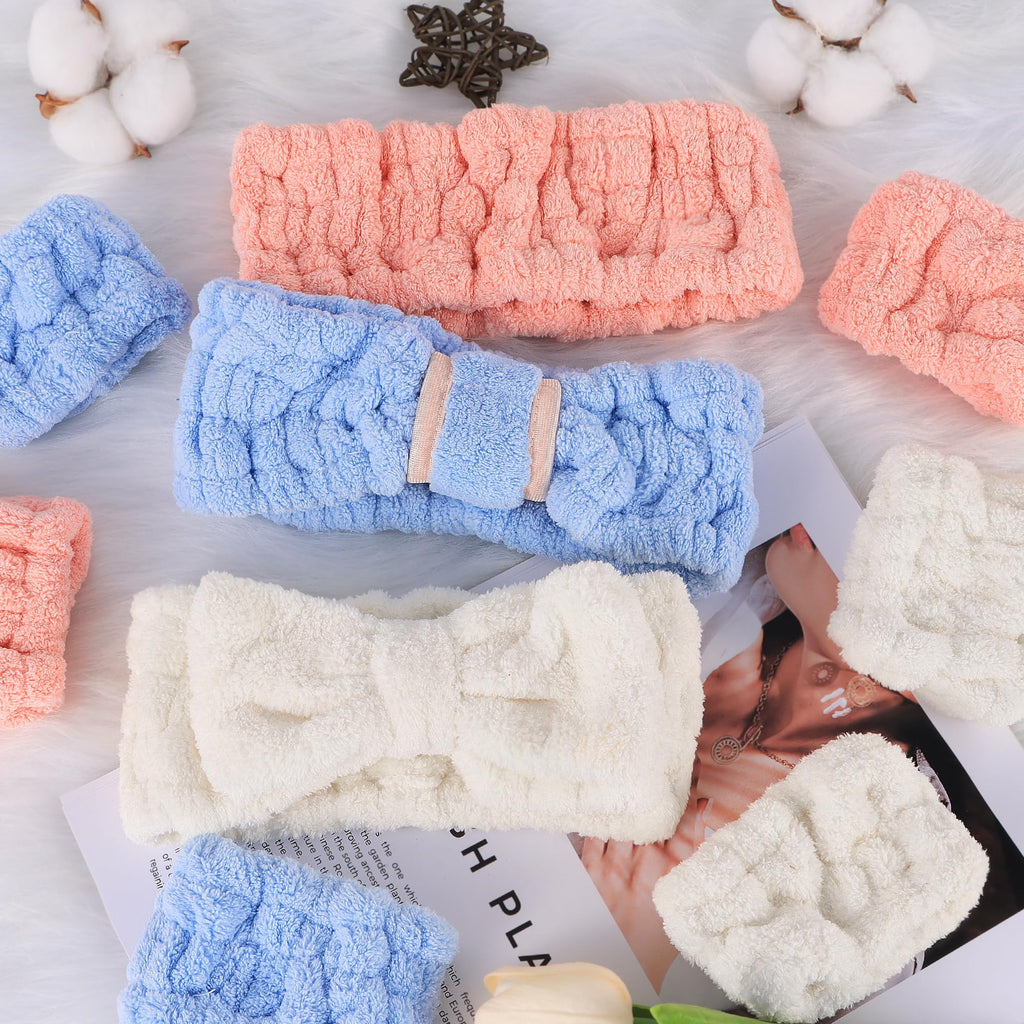 9 Pcs Spa Headband Set